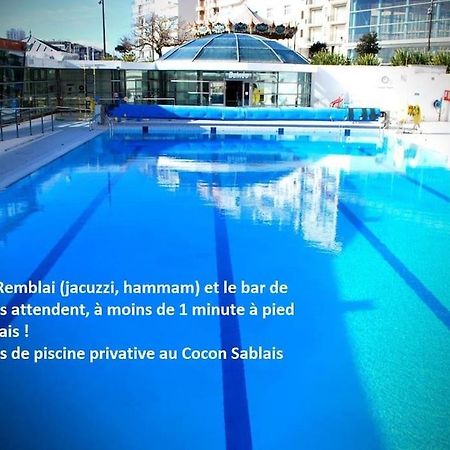 Tiny Studio Terrasse, Hypercentre La Plage A 2 Pas ! Les Sables-dʼOlonne Exterior foto
