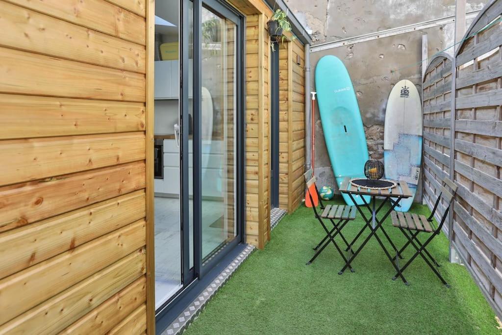 Tiny Studio Terrasse, Hypercentre La Plage A 2 Pas ! Les Sables-dʼOlonne Exterior foto