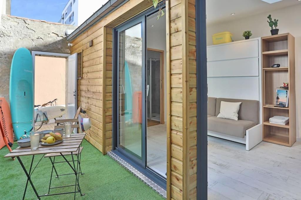 Tiny Studio Terrasse, Hypercentre La Plage A 2 Pas ! Les Sables-dʼOlonne Exterior foto