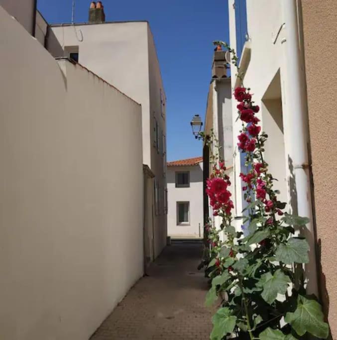 Tiny Studio Terrasse, Hypercentre La Plage A 2 Pas ! Les Sables-dʼOlonne Exterior foto